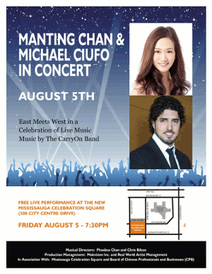Manting Chan and Michael Ciufo in Concert
